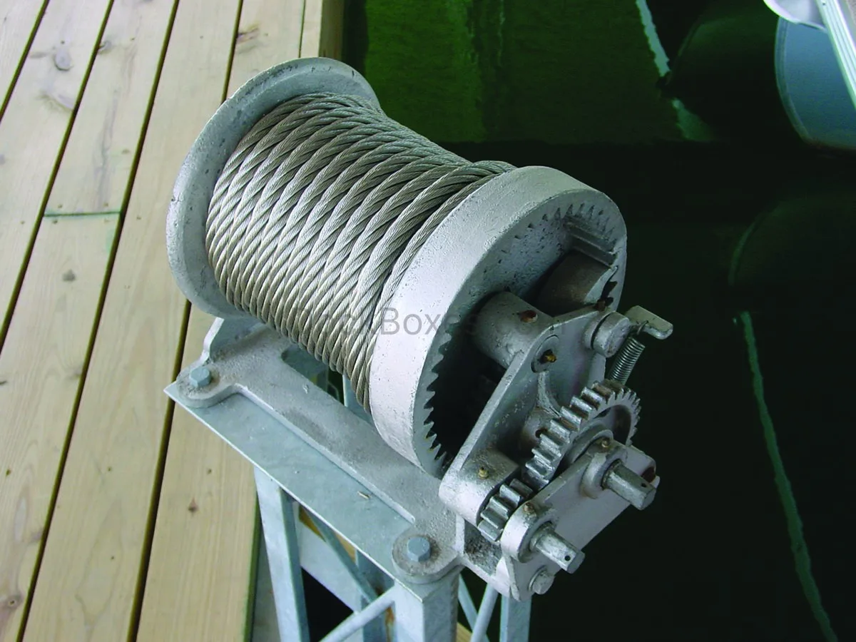 Galvanized Marine Winch #11 - Image 2
