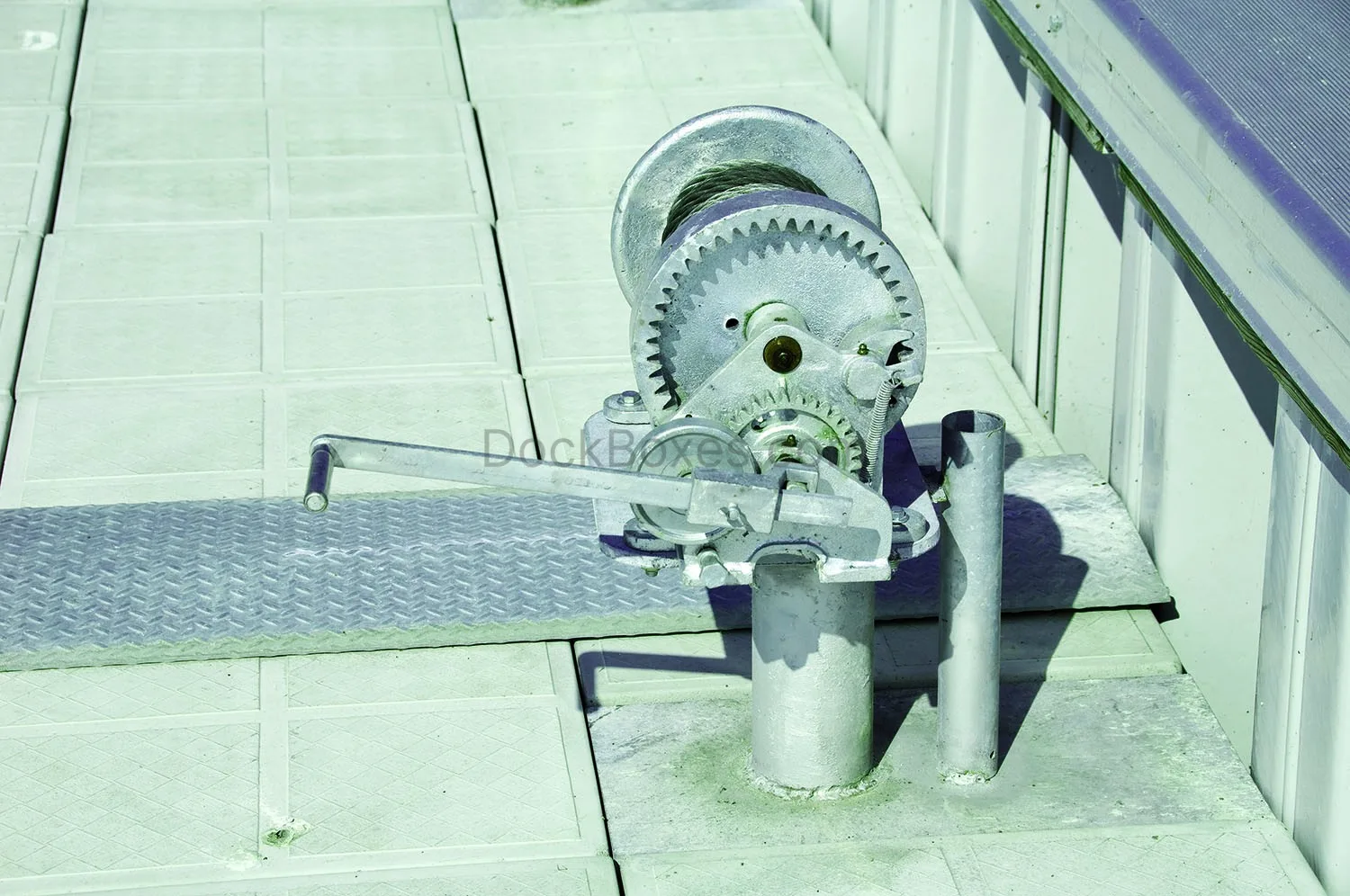 Galvanized Marine Winch #23 - Image 2