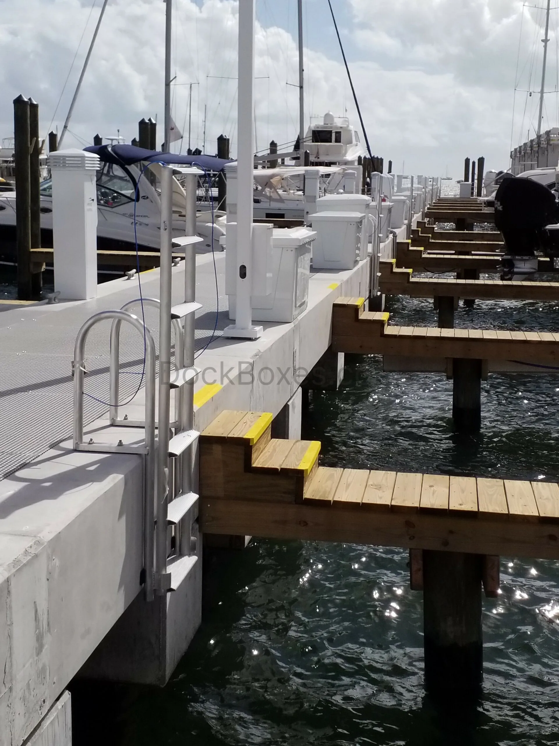 3 Step Straight Dock Ladder - Image 2