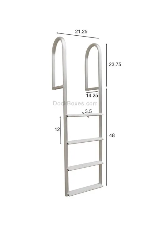 4 Step Straight Dock Ladder