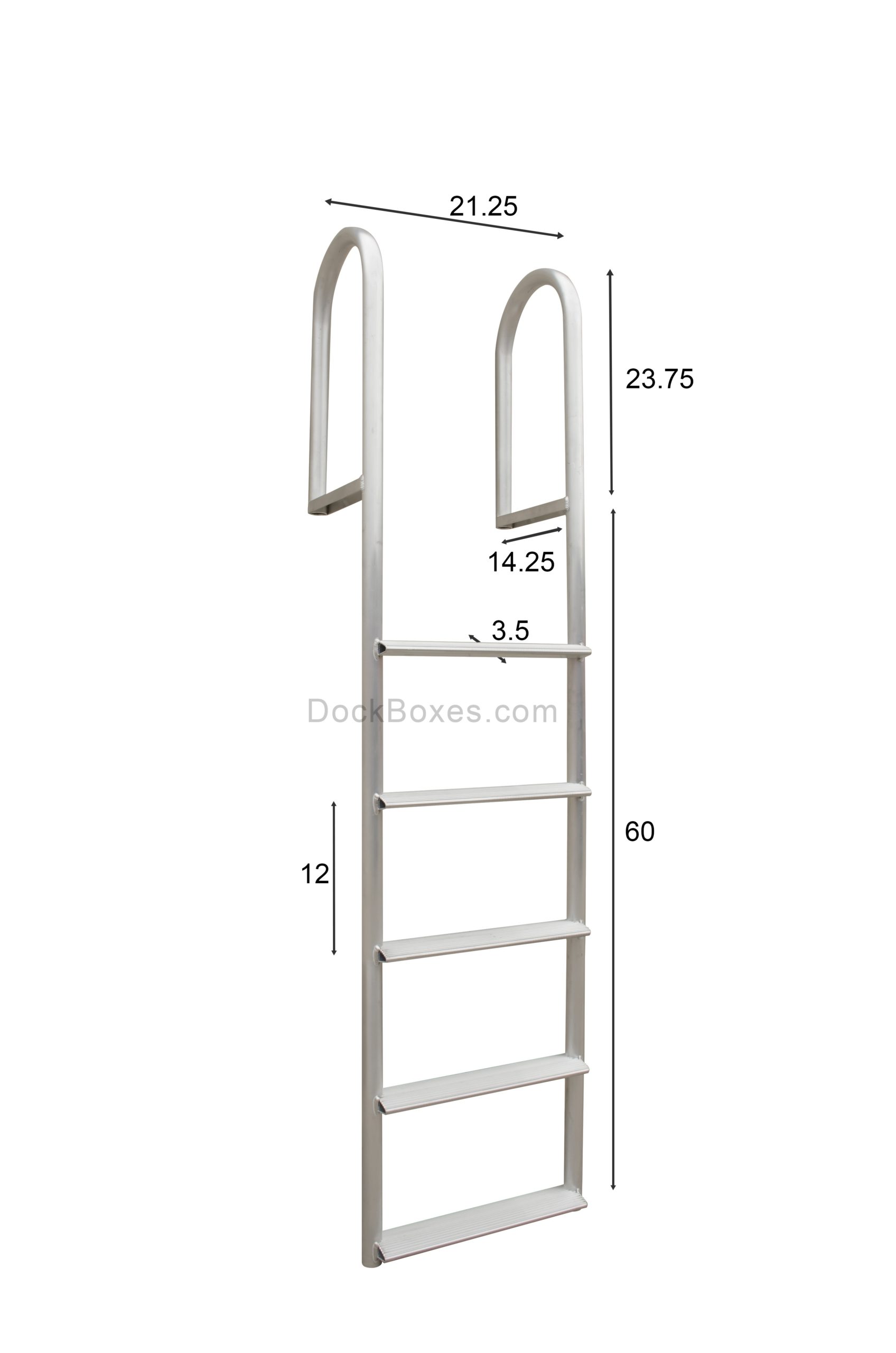 Buy 5 Step Straight Dock Ladder