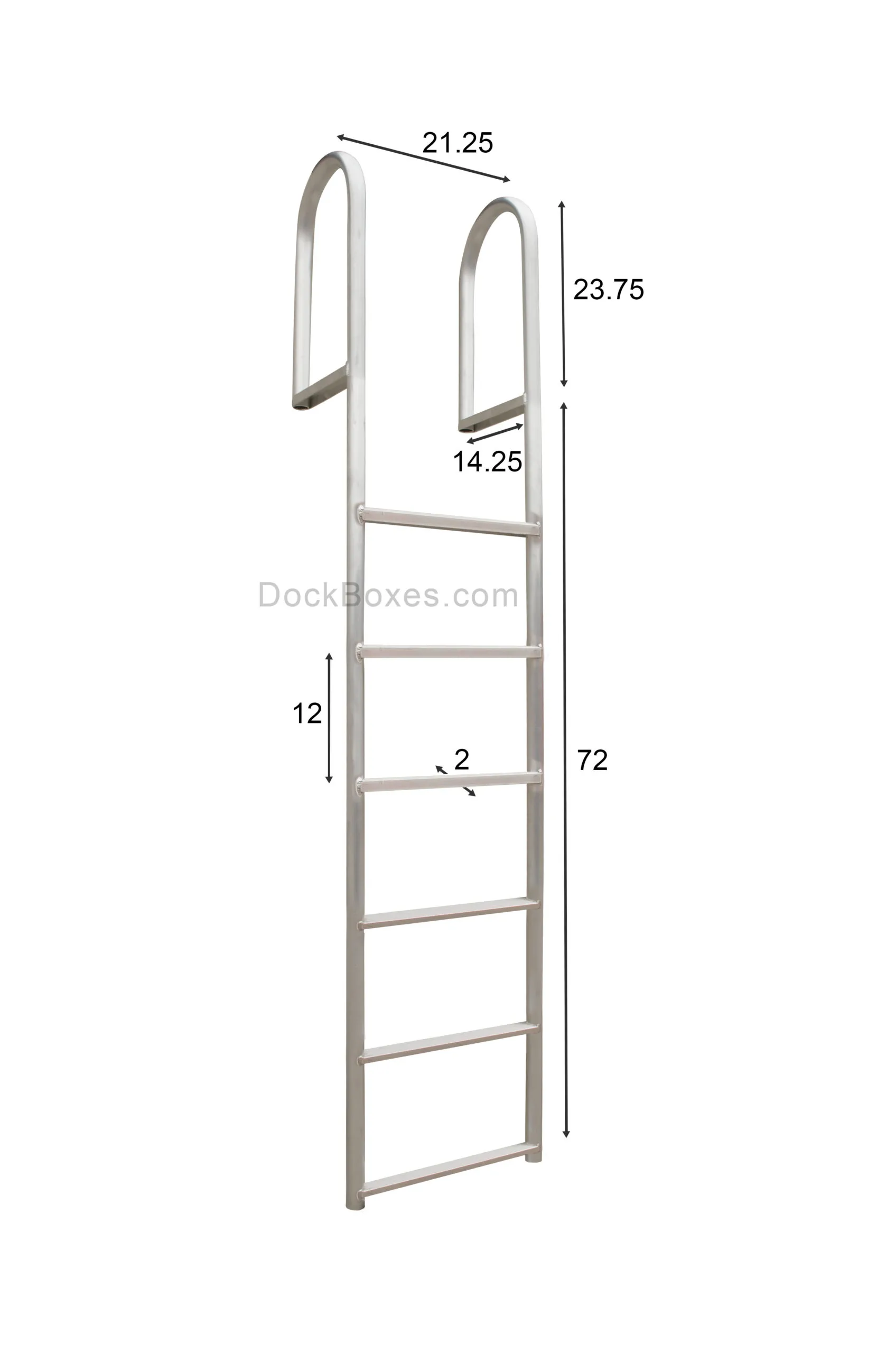 6 Step Straight Dock Ladder