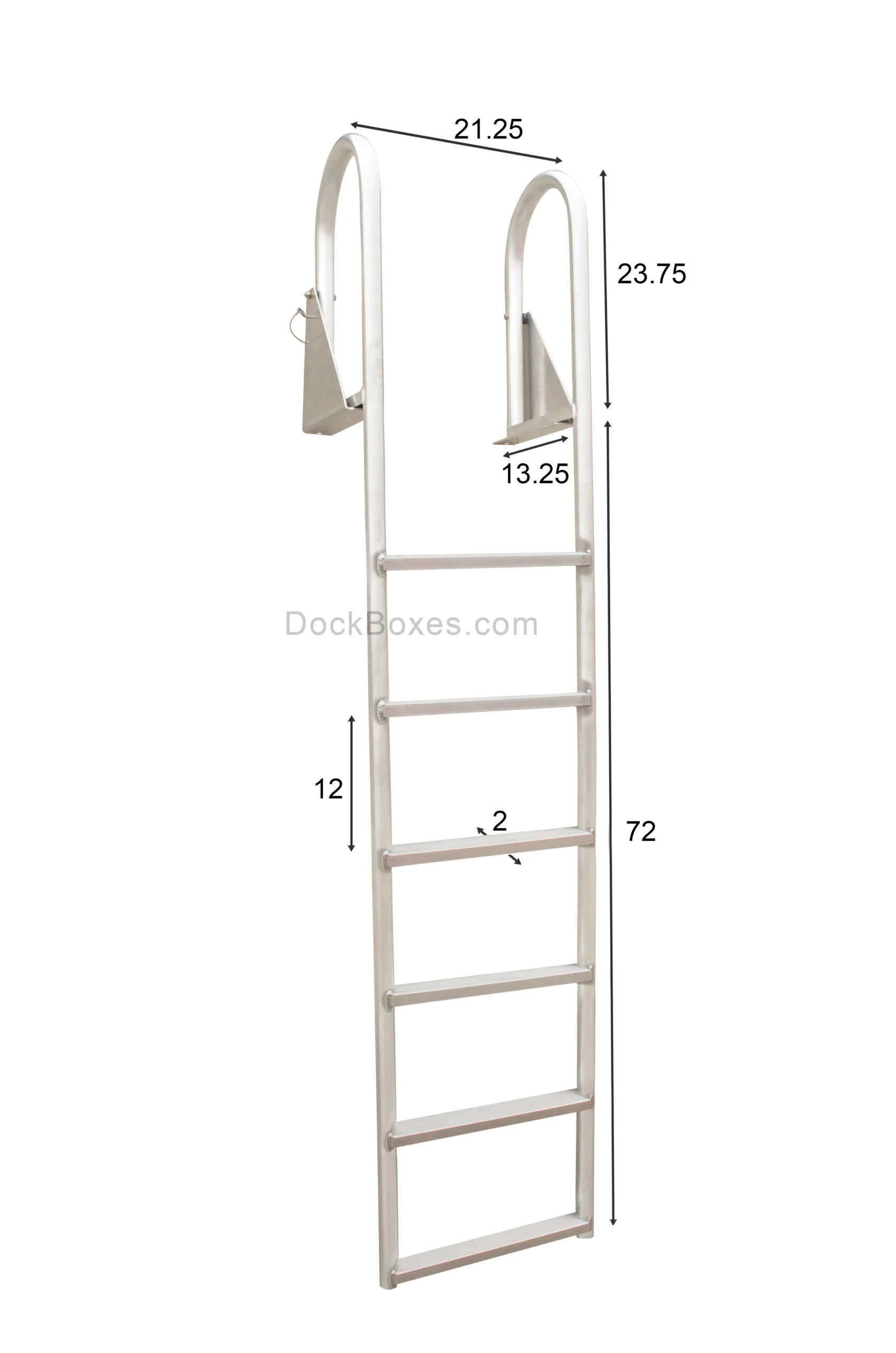 6 Step Swing Dock Ladders