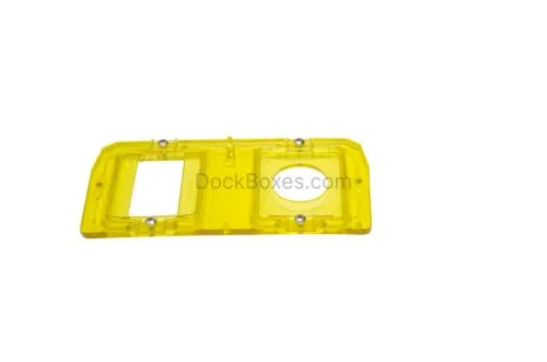 MPL1121 30A-20GFCI Amber Faceplate (Lighthouse/Lighthouse SS Power Pedestal)