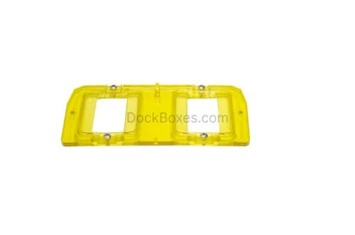 MPL1125 20GFCI-20GFCI Amber Faceplate (Lighthouse/Lighthouse SS Power Pedestal)