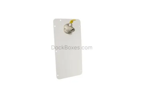 MPL11E Water Mounting Plate Assembly - 1 Water Spigot (Lighthouse SS/Powerhouse SS)