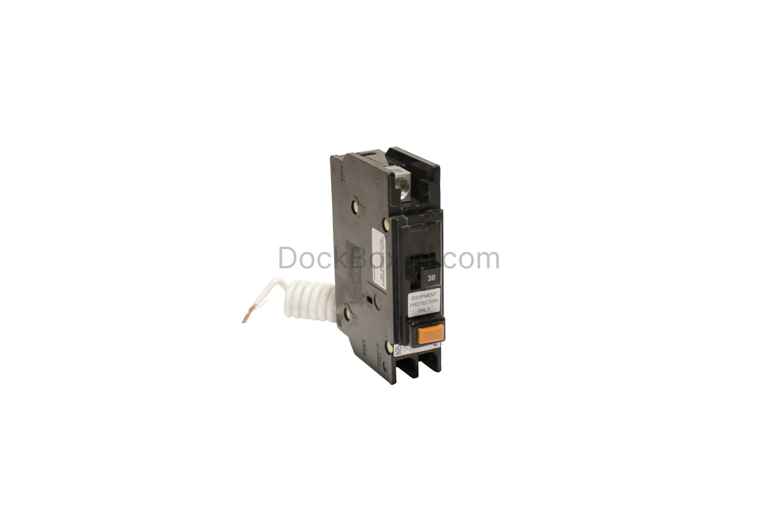 MPLGF1030 30A 125V 1-Pole (30mA GFP) Power Pedestal Breaker