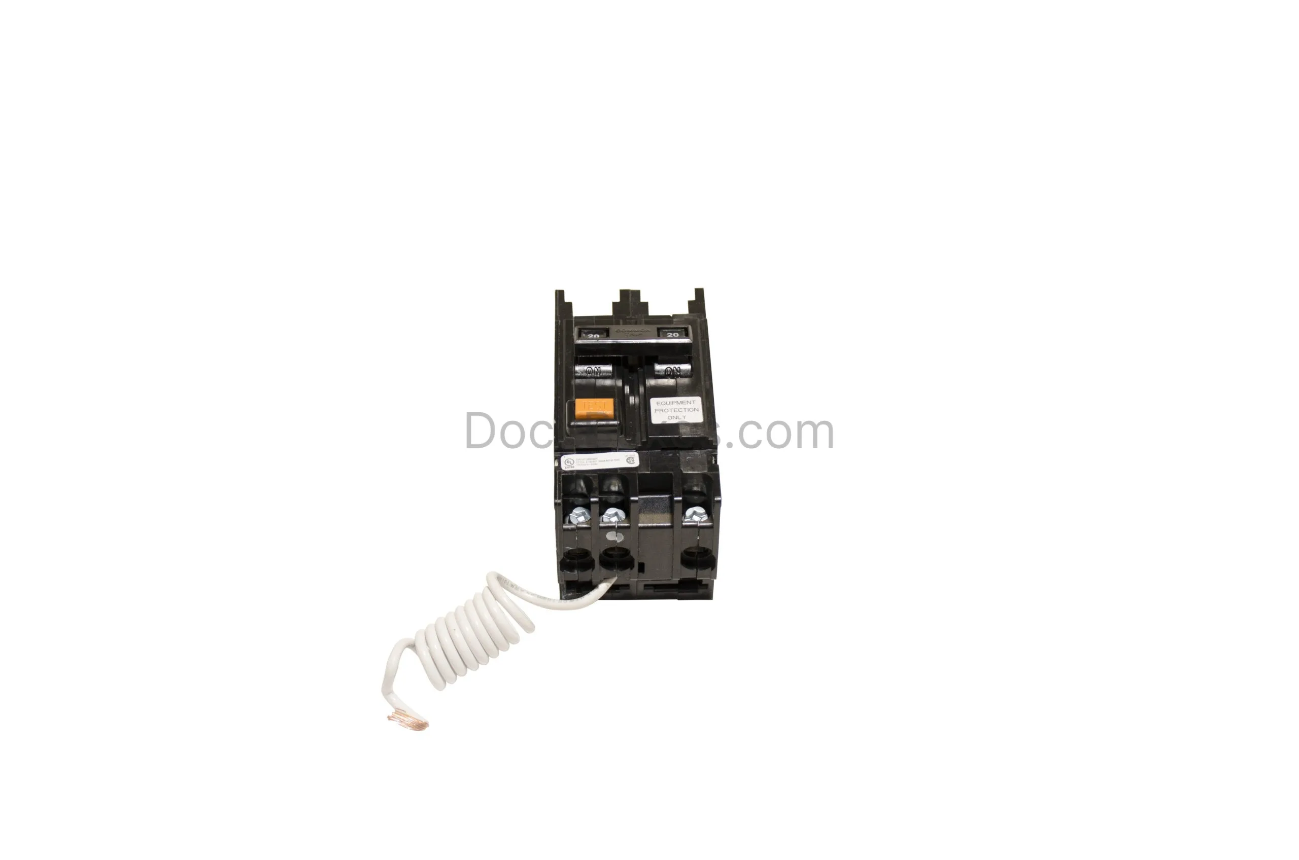 MPLGF2020 20A 125/250V 2-Pole (30mA GFP) Power Pedestal Breaker - Image 4