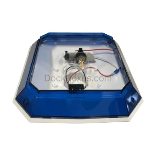 MPLLEDC2-LHB Blue LED Light Kit w/Top & Lens (photo cell included, LED bulb sold separately)