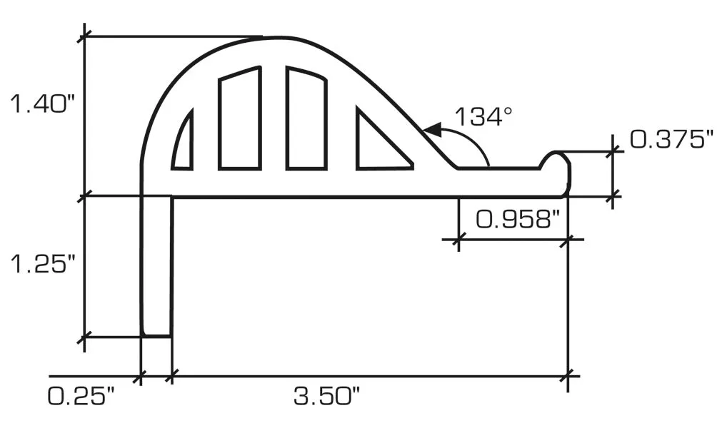 3.5-Inch Dock Bumper - RR-5006 - Image 2