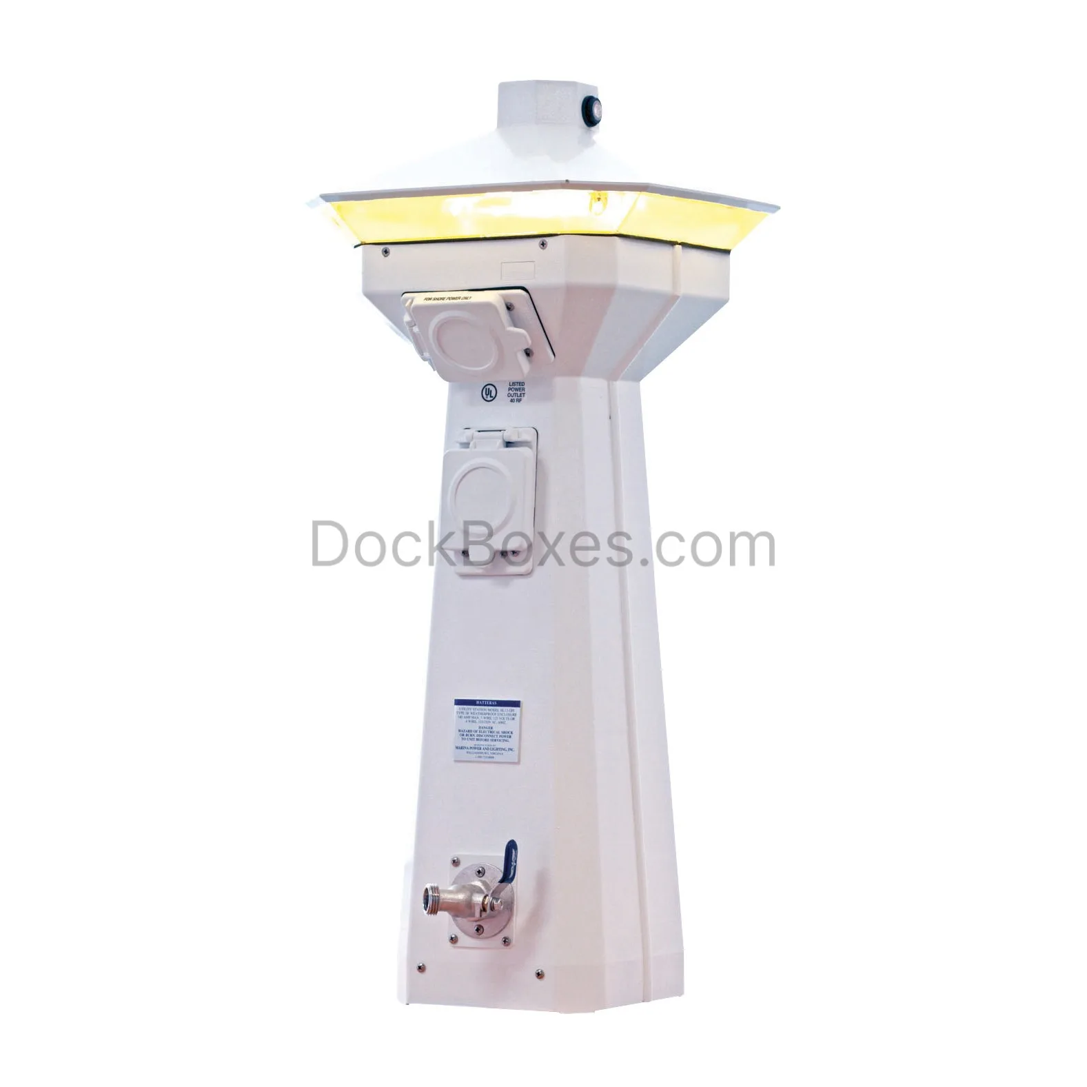 hatteras light power pedestal