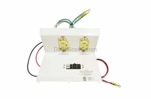 MPL1135A 30A-30A Faceplate Assembly w/Breakers
