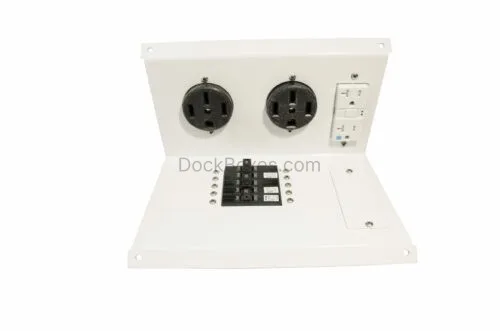 RV1152A 50A-50A-20GFI Faceplate Assembly
