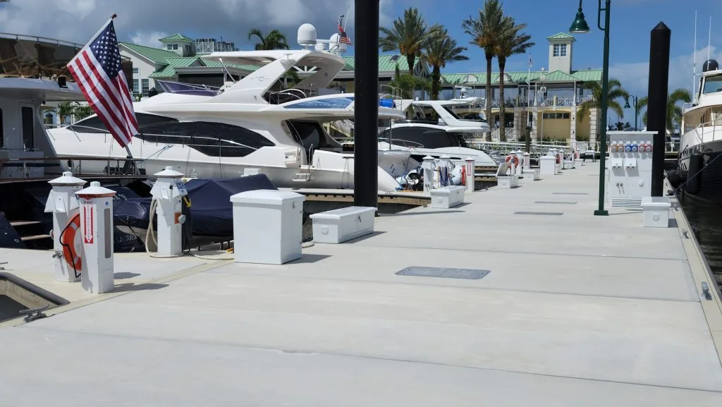 Marco Island Yacht Club Riverside Marina Dock Boxes