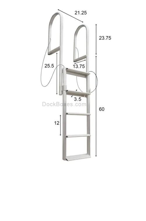 5 Step Lift Dock Ladder